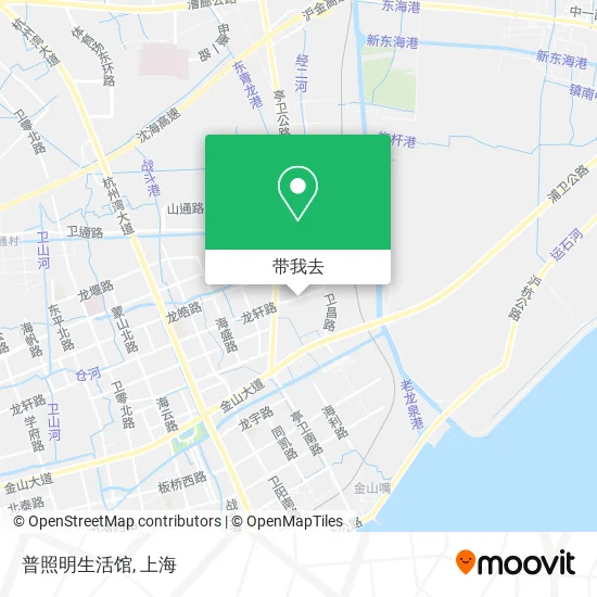 普照明生活馆地图