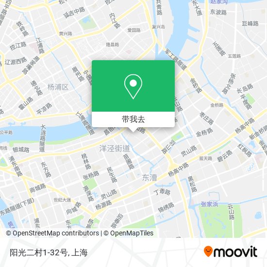 阳光二村1-32号地图