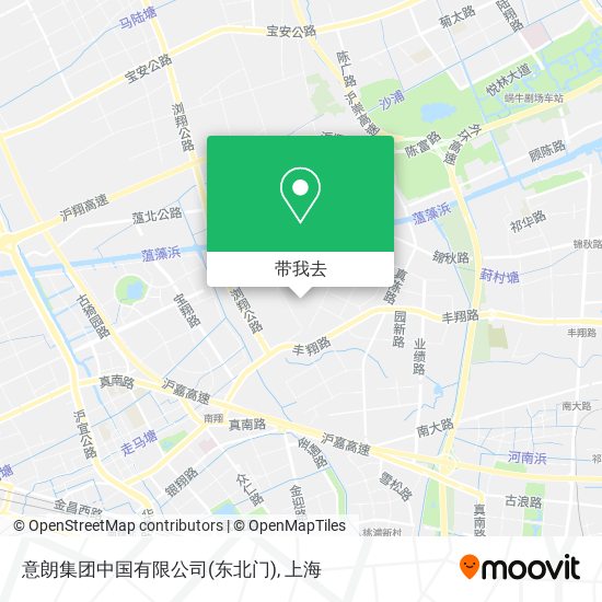意朗集团中国有限公司(东北门)地图