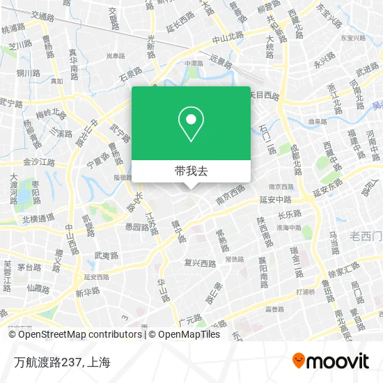 万航渡路237地图