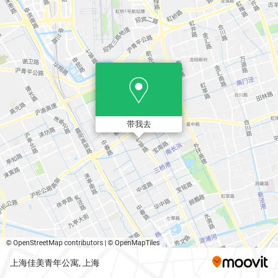 上海佳美青年公寓地图