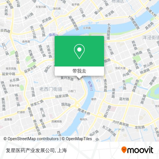 复星医药产业发展公司地图
