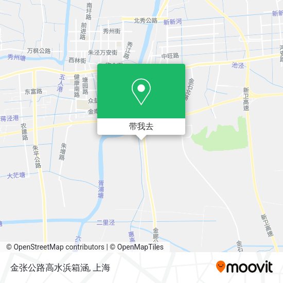 金张公路高水浜箱涵地图