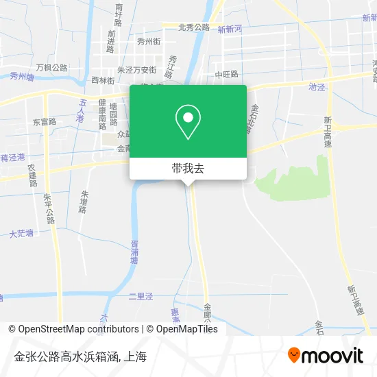 金张公路高水浜箱涵地图