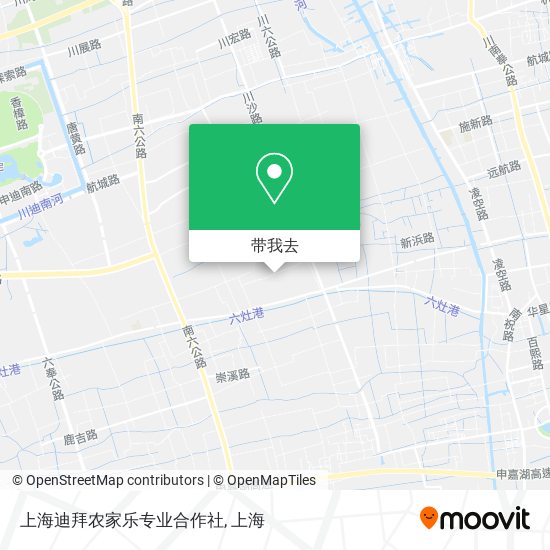 上海迪拜农家乐专业合作社地图