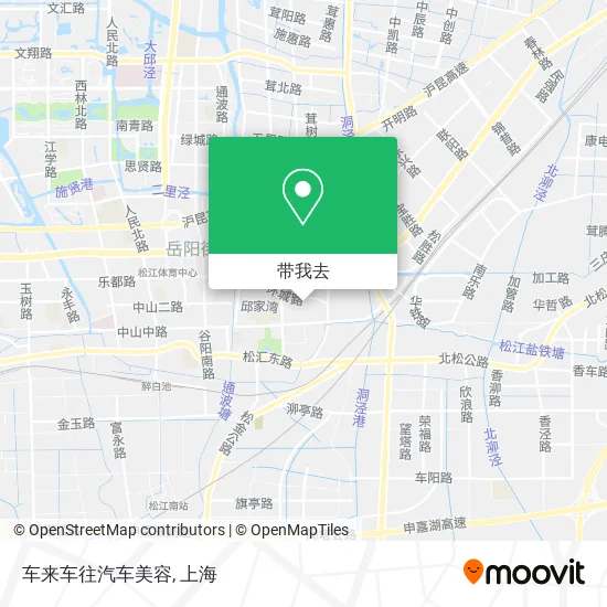 车来车往汽车美容地图