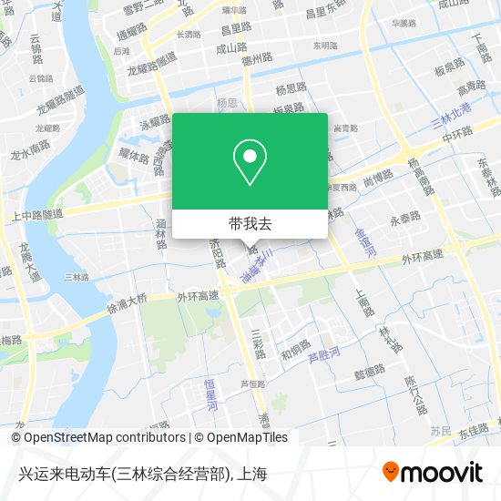 兴运来电动车(三林综合经营部)地图