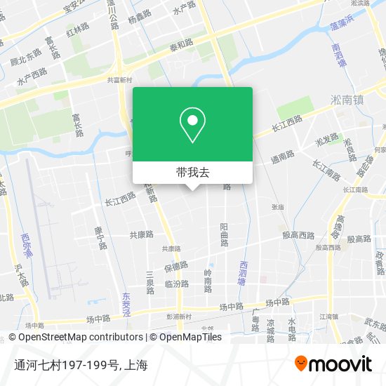 通河七村197-199号地图