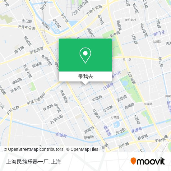 上海民族乐器一厂地图
