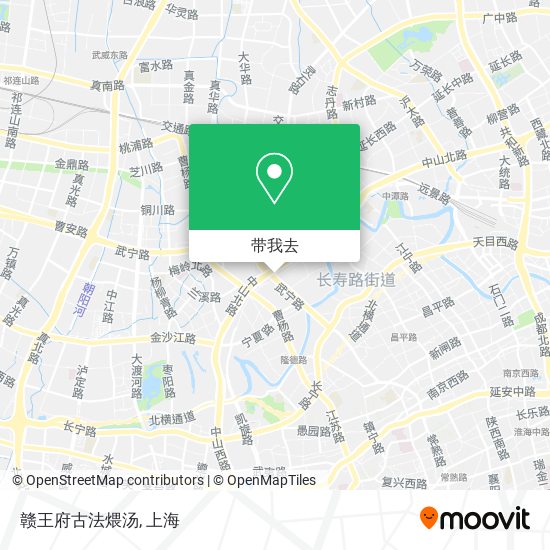 赣王府古法煨汤地图