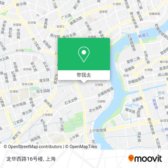 龙华西路16号楼地图