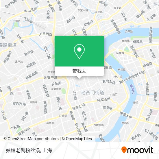 妯娌老鸭粉丝汤地图