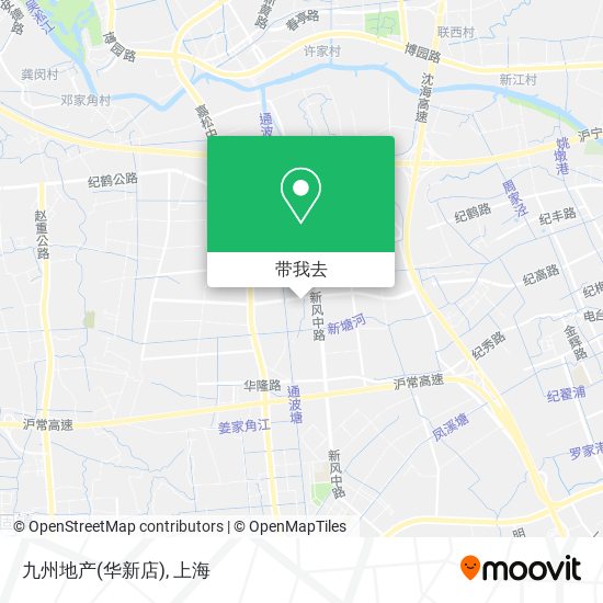 九州地产(华新店)地图