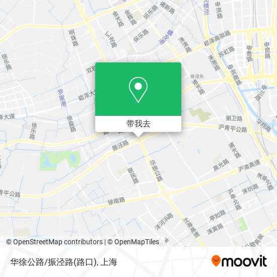华徐公路/振泾路(路口)地图