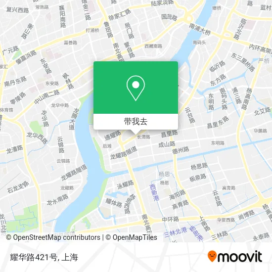 耀华路421号地图