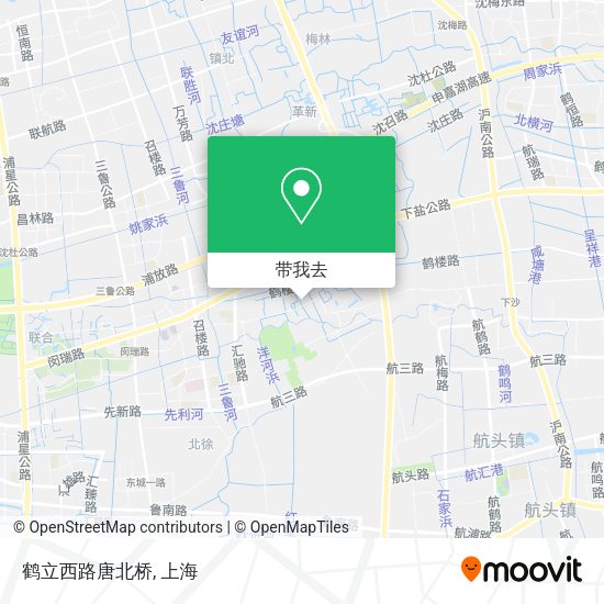 鹤立西路唐北桥地图