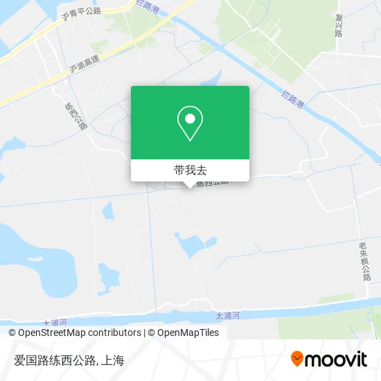 爱国路练西公路地图