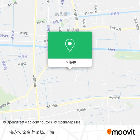 上海永安金鱼养殖场地图