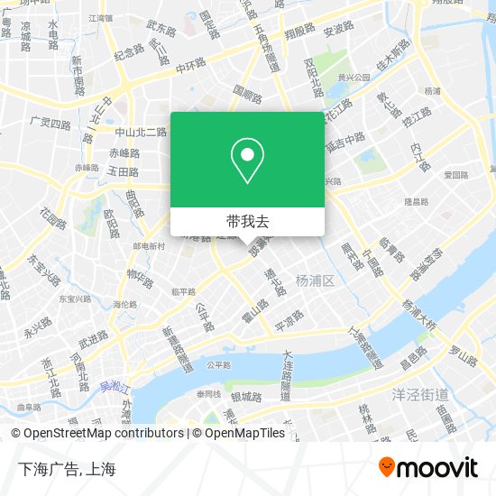 下海广告地图