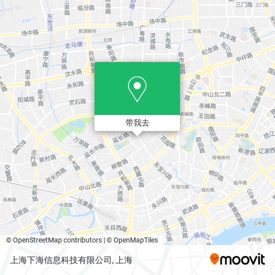 上海下海信息科技有限公司地图