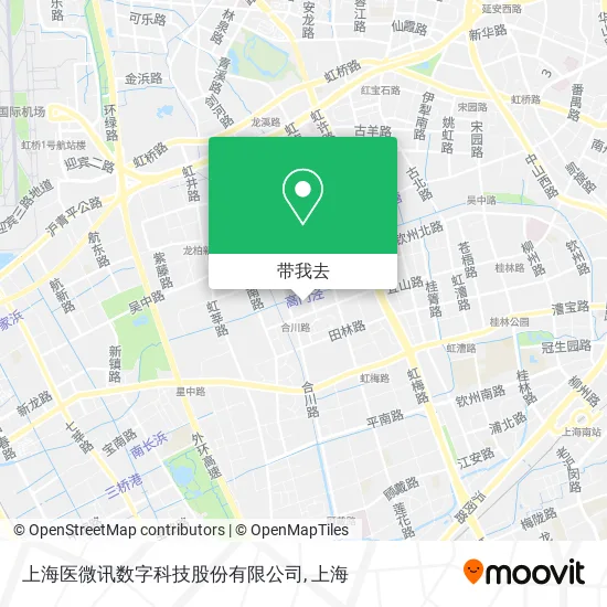 上海医微讯数字科技股份有限公司地图