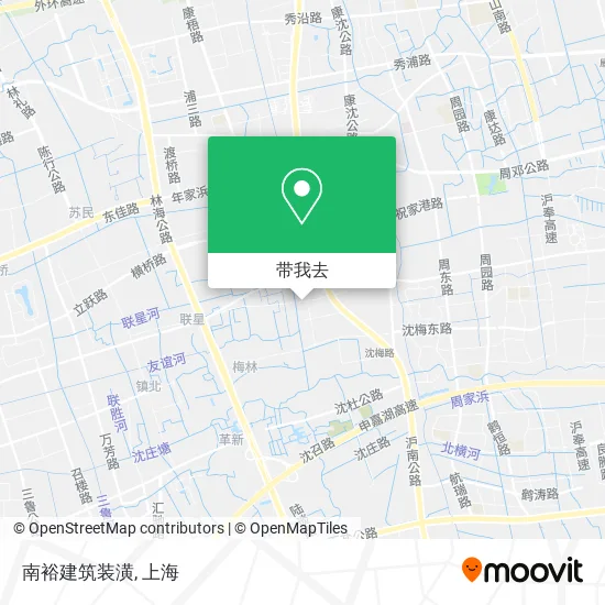 南裕建筑装潢地图