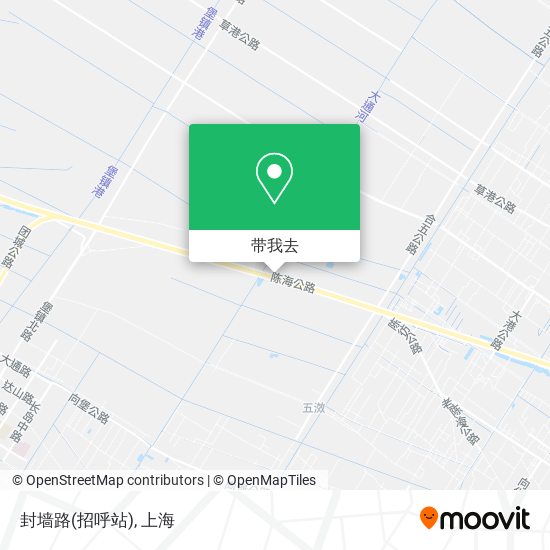 封墙路(招呼站)地图