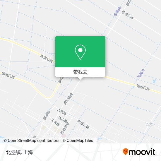 北堡镇地图