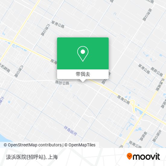 汲浜医院(招呼站)地图