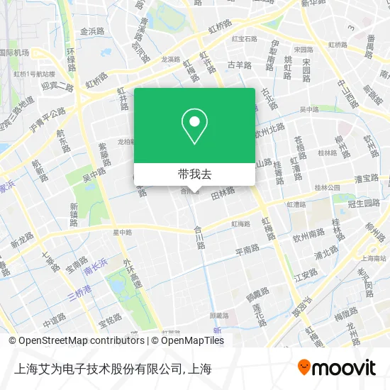 上海艾为电子技术股份有限公司地图