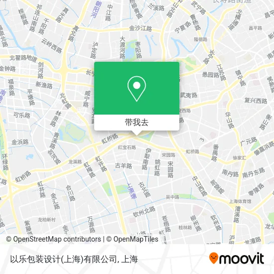 以乐包装设计(上海)有限公司地图