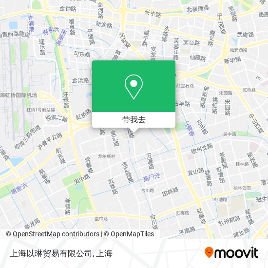 上海以琳贸易有限公司地图