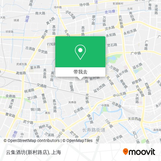 云集酒坊(新村路店)地图