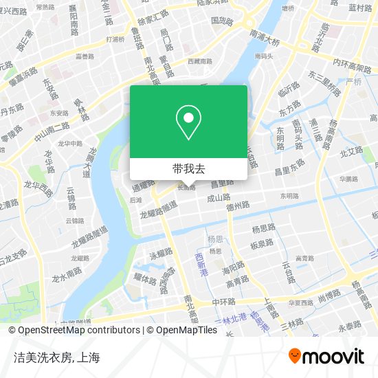 洁美洗衣房地图