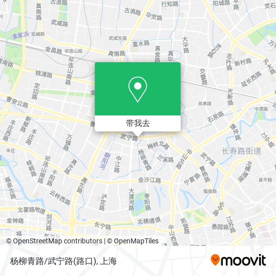 杨柳青路/武宁路(路口)地图