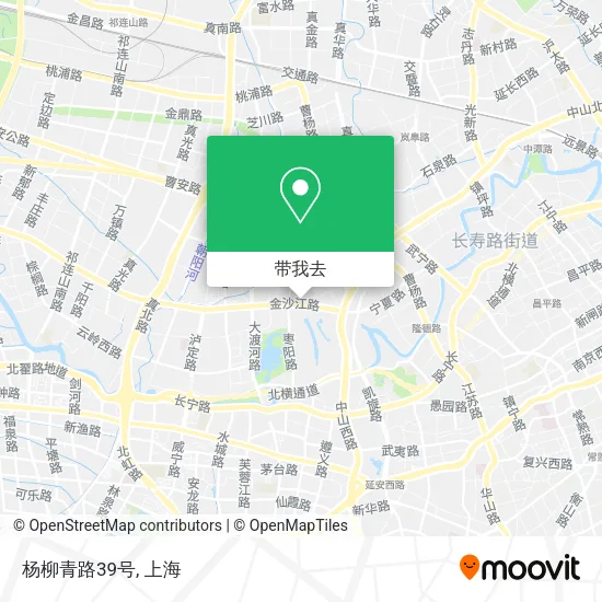 杨柳青路39号地图