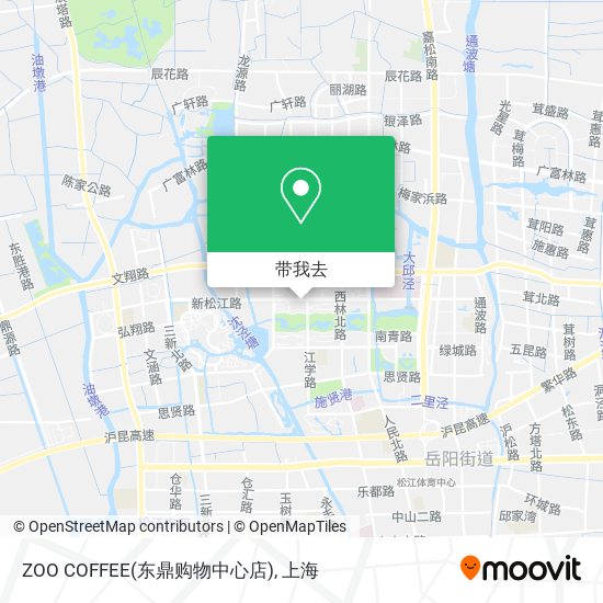 ZOO COFFEE(东鼎购物中心店)地图