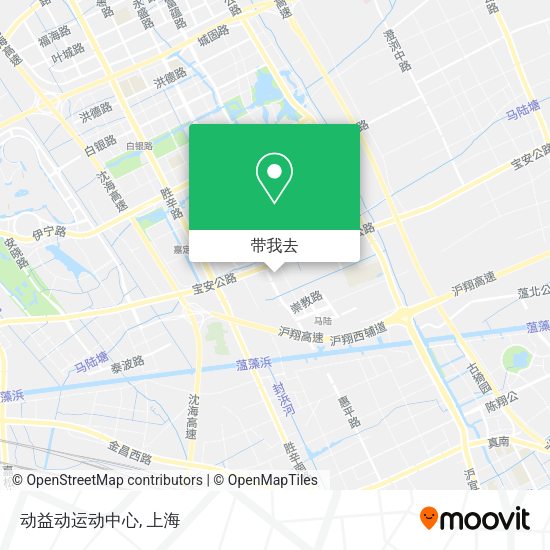 动益动运动中心地图