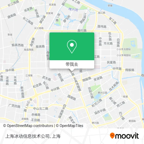 上海冰动信息技术公司地图