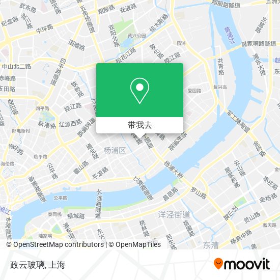 政云玻璃地图