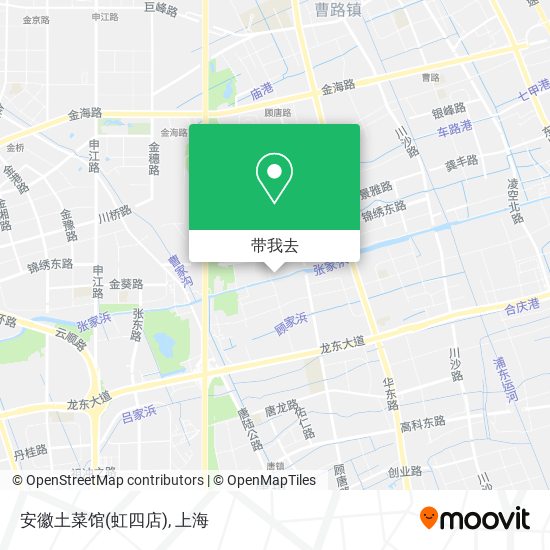 安徽土菜馆(虹四店)地图