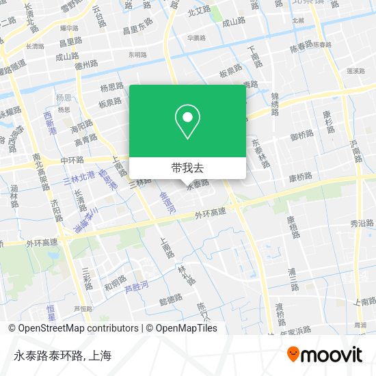 永泰路泰环路地图