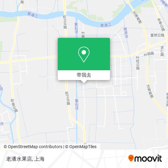 老潘水果店地图