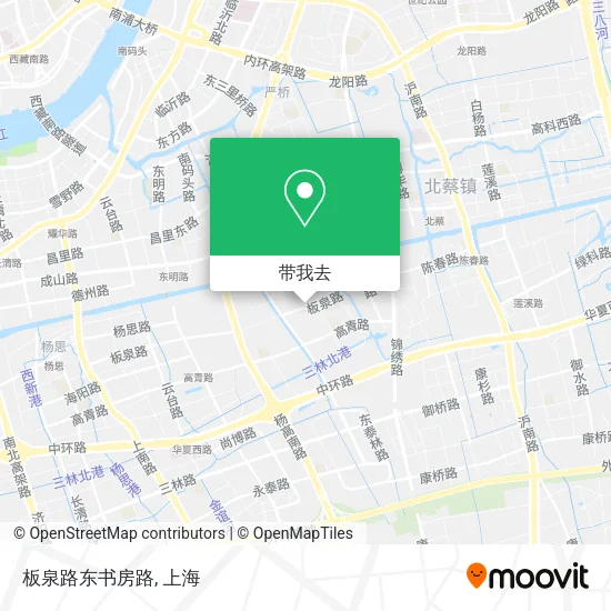 板泉路东书房路地图