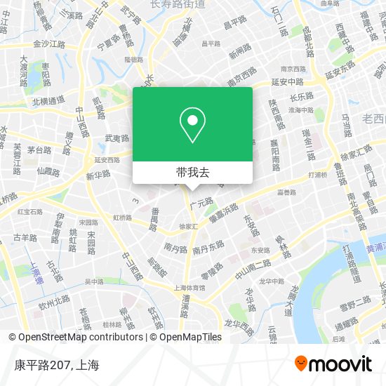 康平路207地图