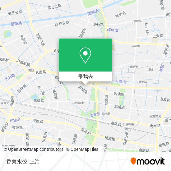 香泉水饺地图