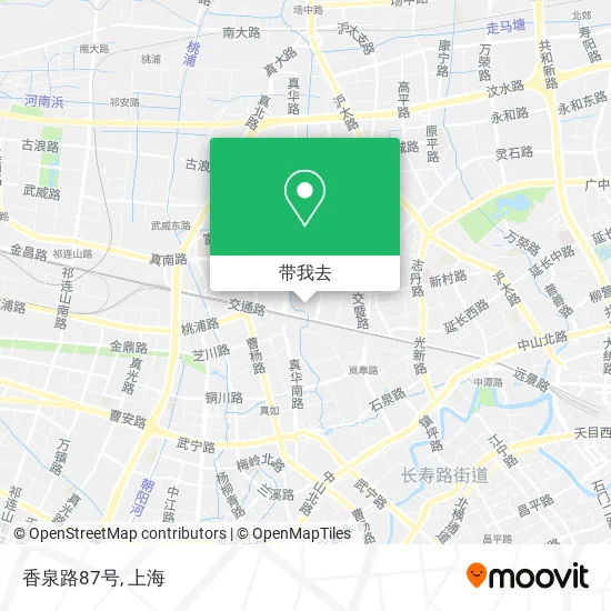 香泉路87号地图
