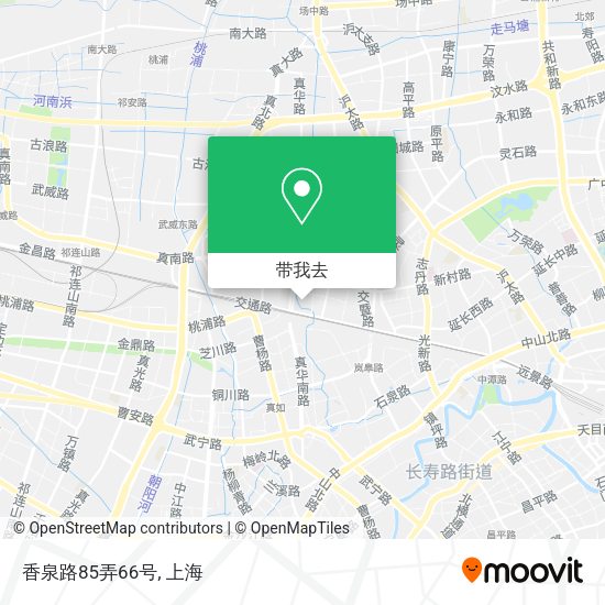 香泉路85弄66号地图