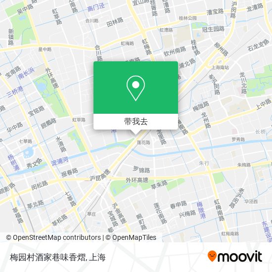 梅园村酒家巷味香熠地图