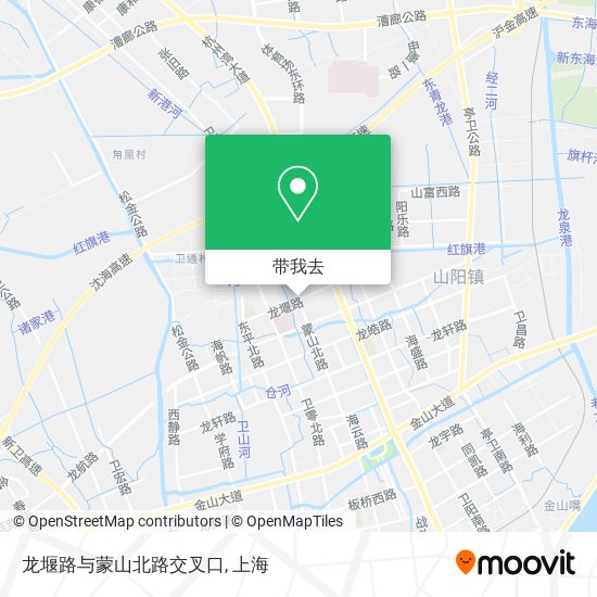 龙堰路与蒙山北路交叉口地图